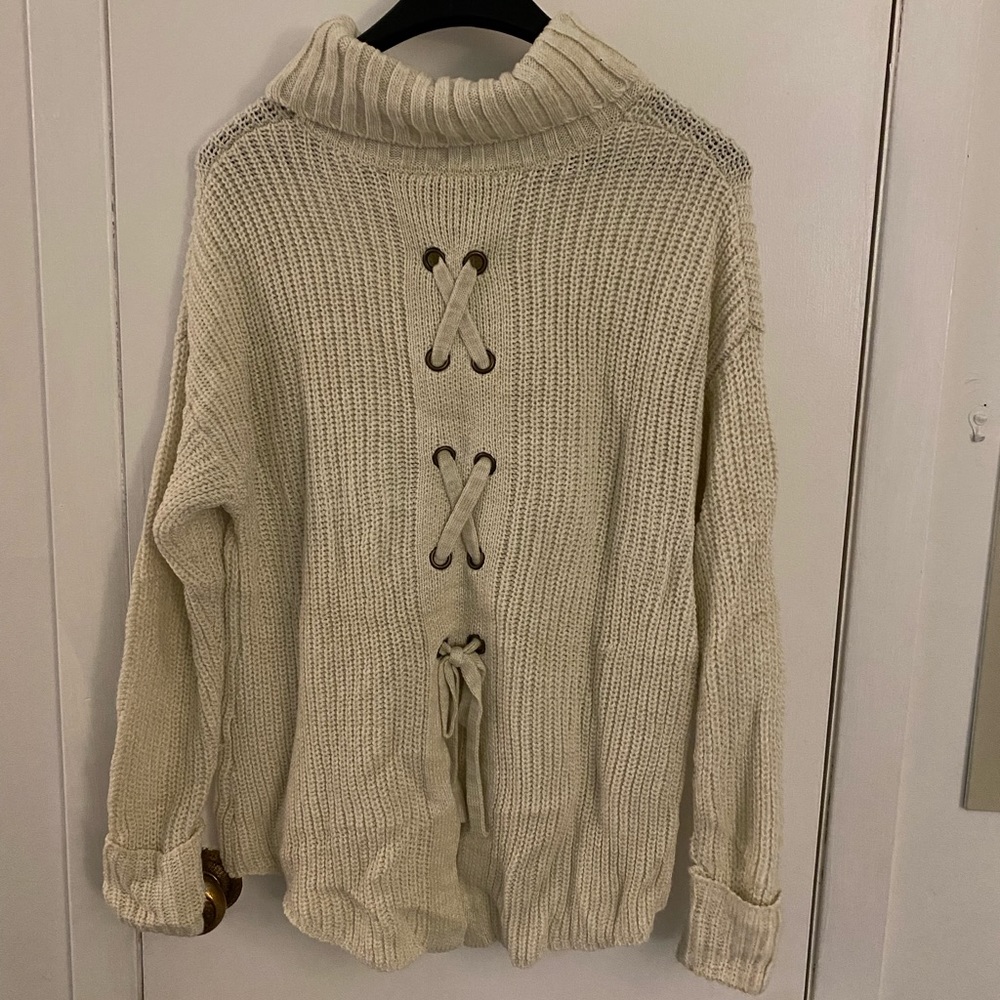 American Rag Cowl Neck Sweater - S